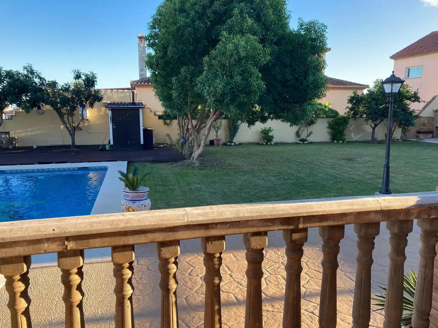 Jardín de Casa o chalet en venta en Fuengirola con Aire acondicionado, Jardín privado y Parquet