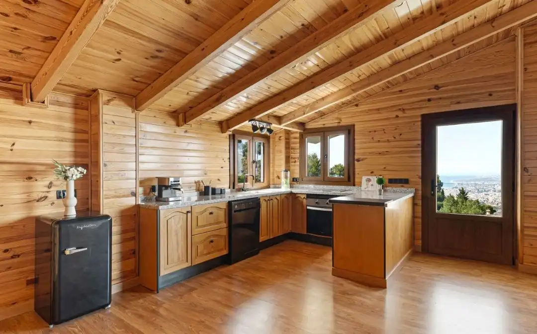 Küche von Haus oder Chalet zum Verkauf in Málaga mit Möbliert