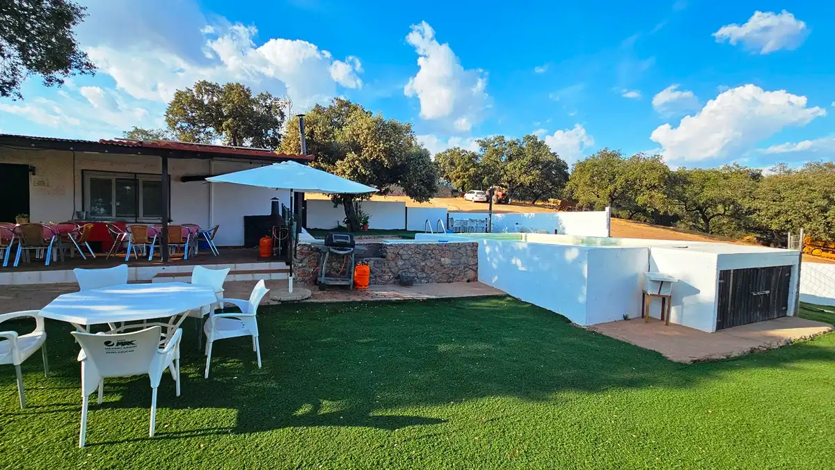 Casa amb piscina en venda a Santa Olalla del Cala, imagen 5