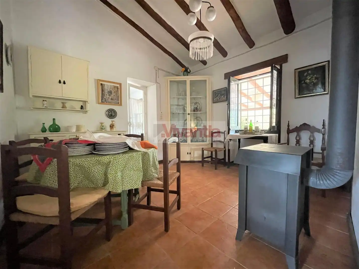 Küche von Country house zum Verkauf in Lorca mit Privatgarten, Terrasse und Möbliert