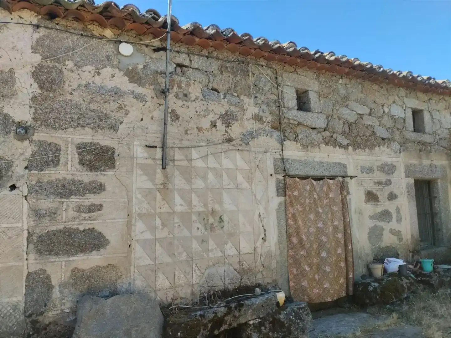 Vista exterior de Casa adosada en venta en Valdecasa con Jardín privado