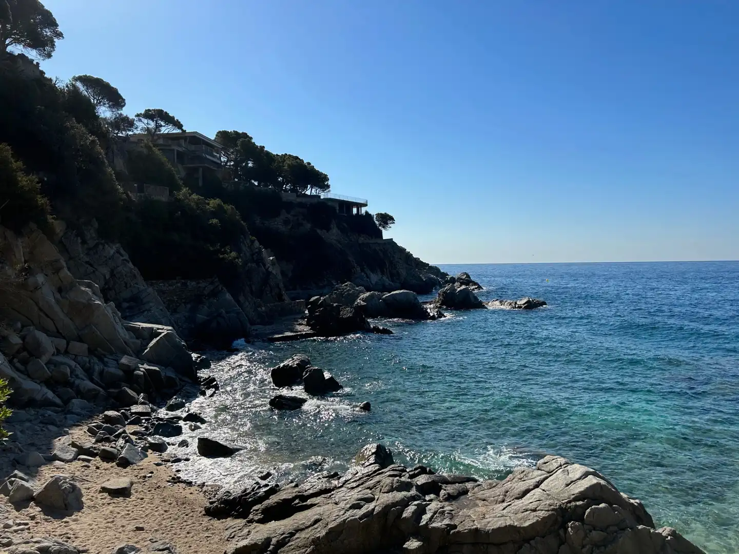 Vista exterior de Casa adosada en venda en Lloret de Mar amb Aire condicionat, Calefacció i Jardí privat