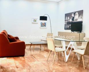 Living room of Flat to rent in  Valencia Capital  with Air Conditioner and Balcony