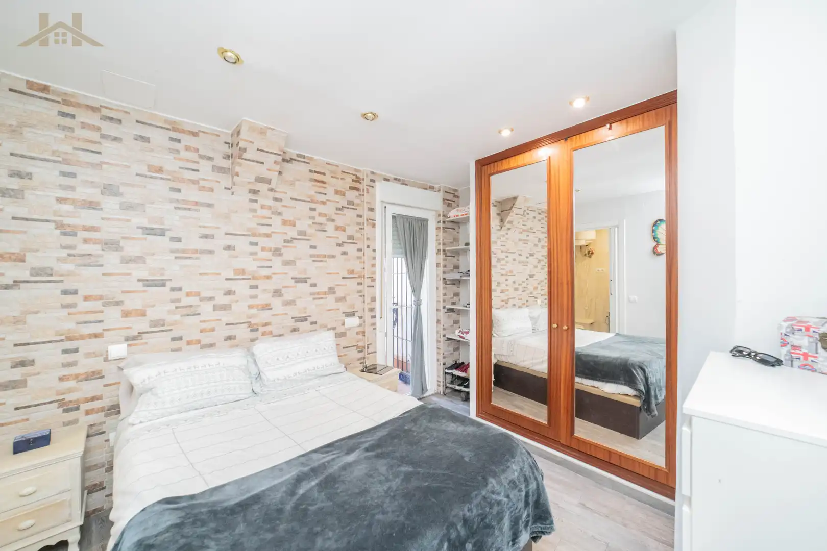 Schlafzimmer von Wohnung zum Verkauf in Navalcarnero mit Klimaanlage, Heizung und Privatgarten