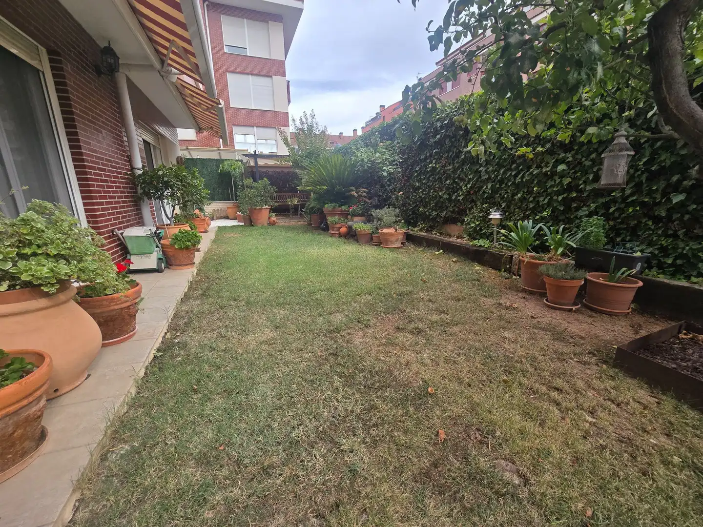 Jardí de Apartament en venda en Villamediana de Iregua amb Calefacció, Jardí privat i Terrassa