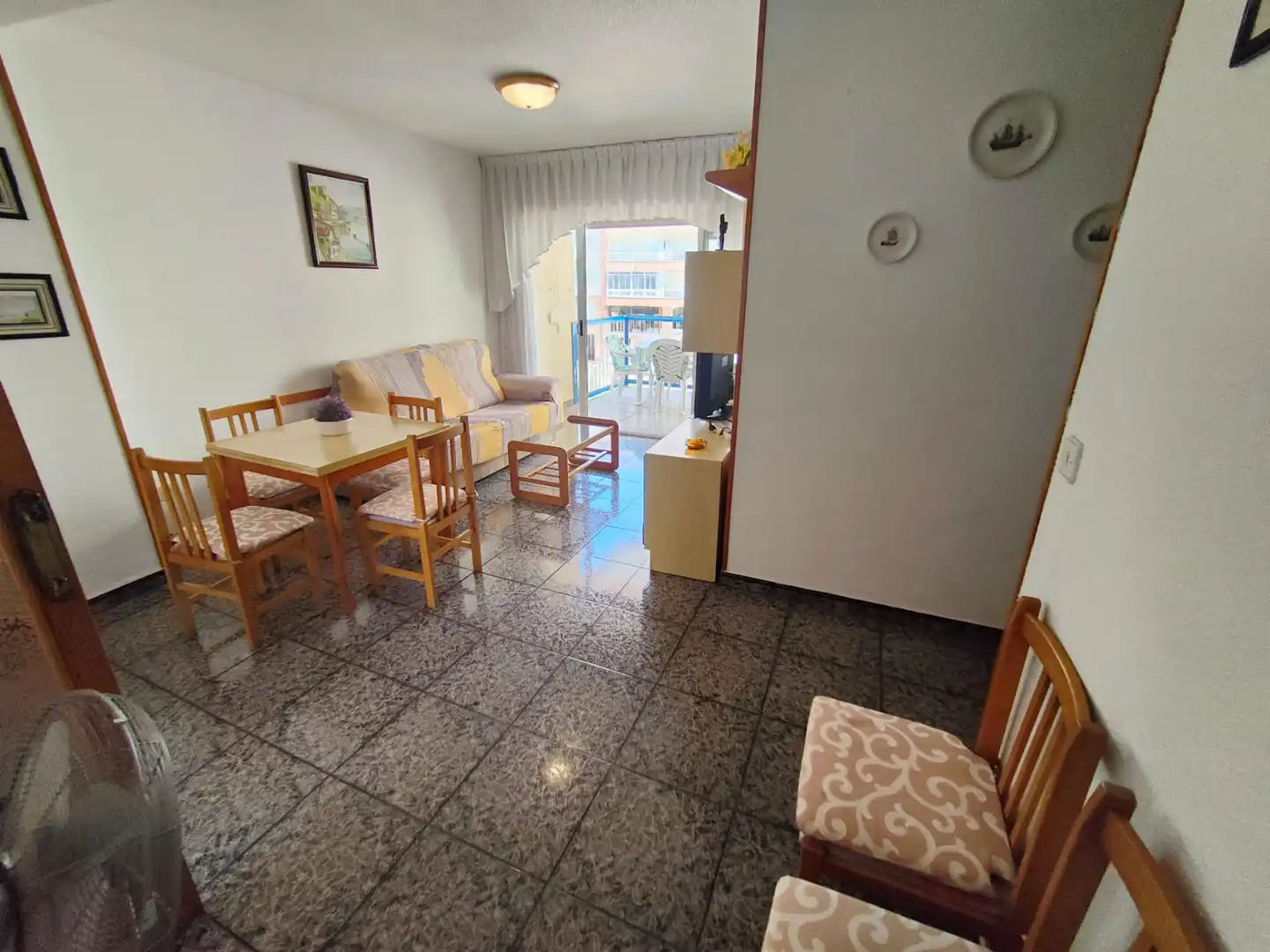 Bedroom of Flat for rent in Santa Pola  with Air Conditioner, Heating and Terrace