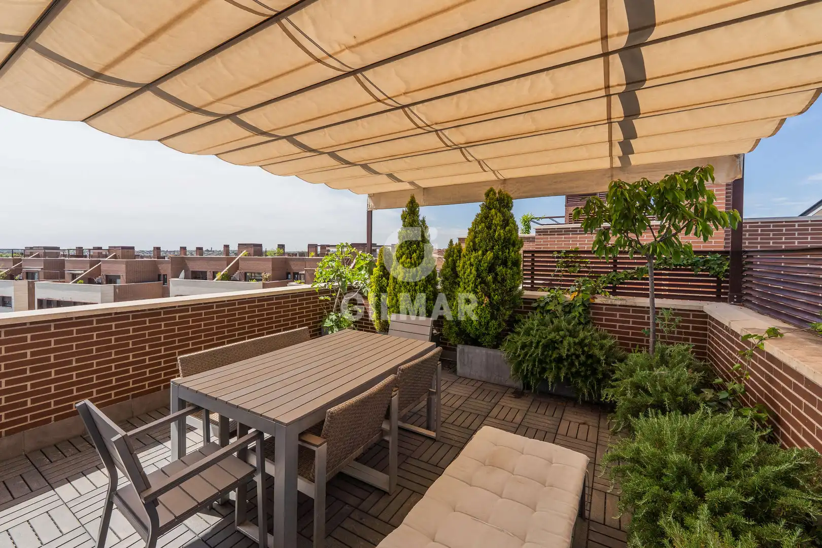 Terrace of Duplexes for sale in  Madrid Capital  with Heating, Private garden and Storage room