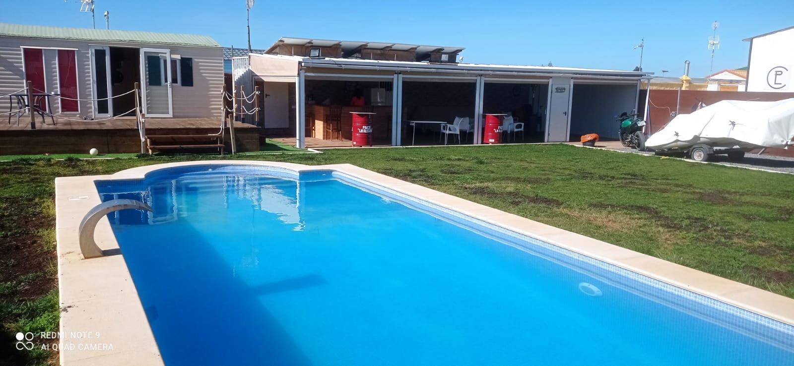 Piscina de Casa o xalet de lloguer en Chipiona amb Aire condicionat, Terrassa i Piscina