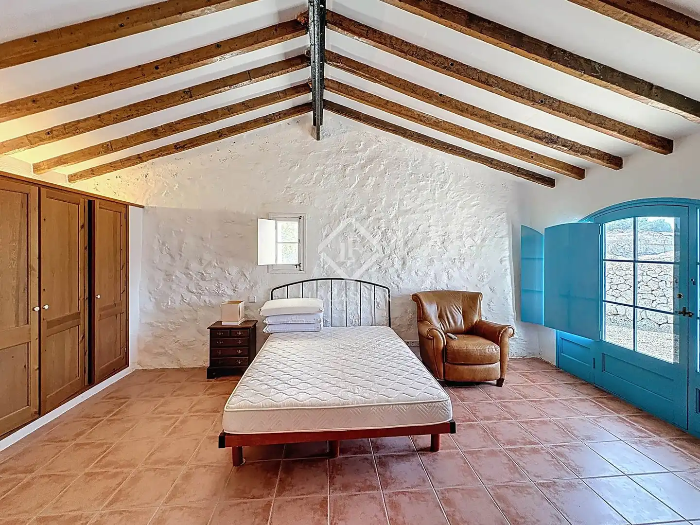Habitación de Finca rústica en venta en Es Castell con Aire acondicionado, Calefacción y Jardín privado