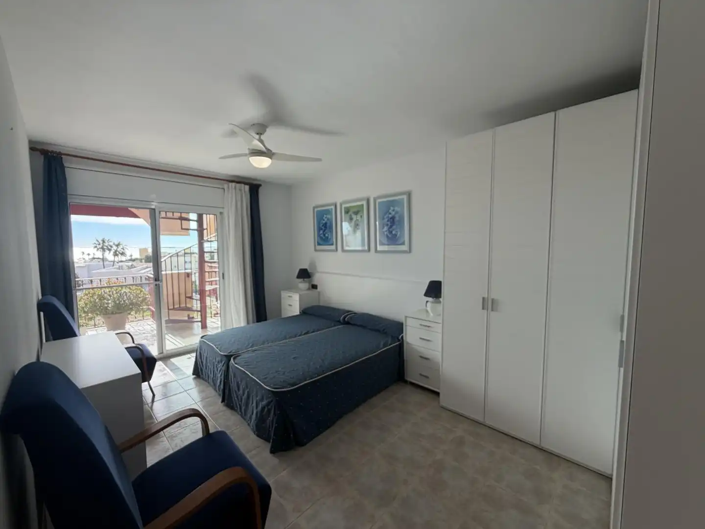 Dormitori de Apartament en venda en La Ràpita amb Aire condicionat, Jardí privat i Terrassa