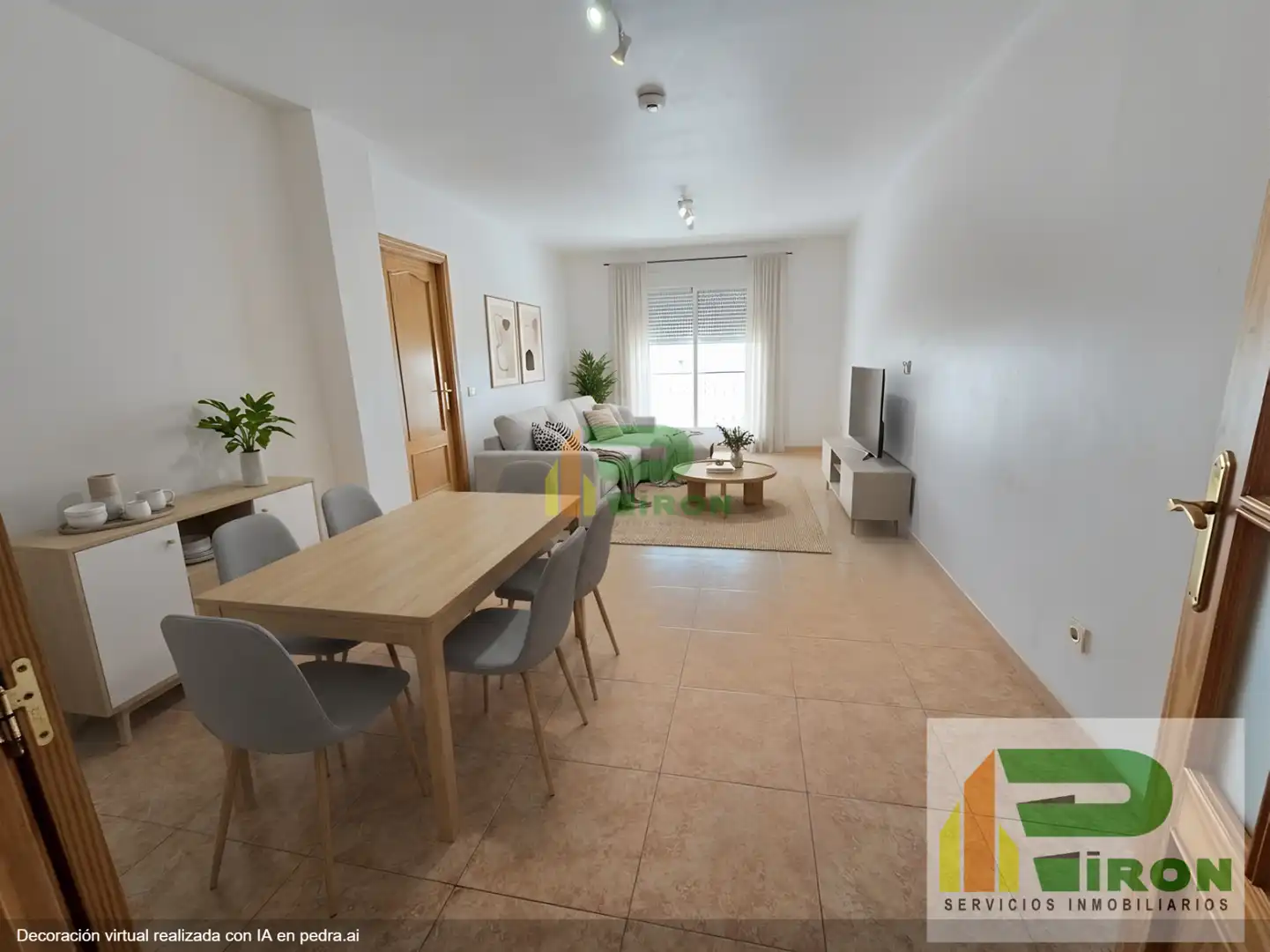 Wohnzimmer von Wohnung zum Verkauf in Lorca mit Klimaanlage