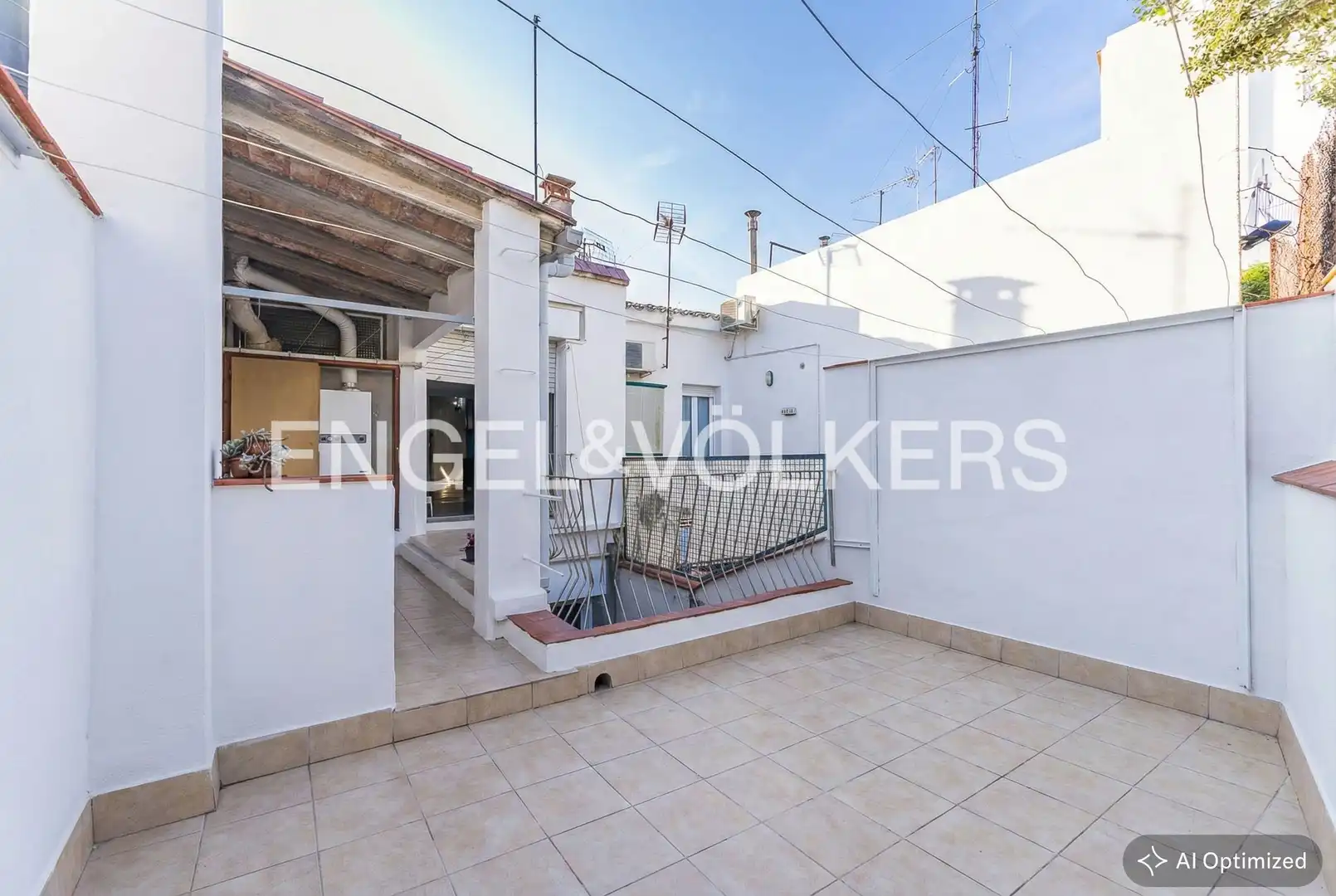 Vista exterior de Casa adosada en venta en Sabadell con Aire acondicionado, Calefacción y Terraza