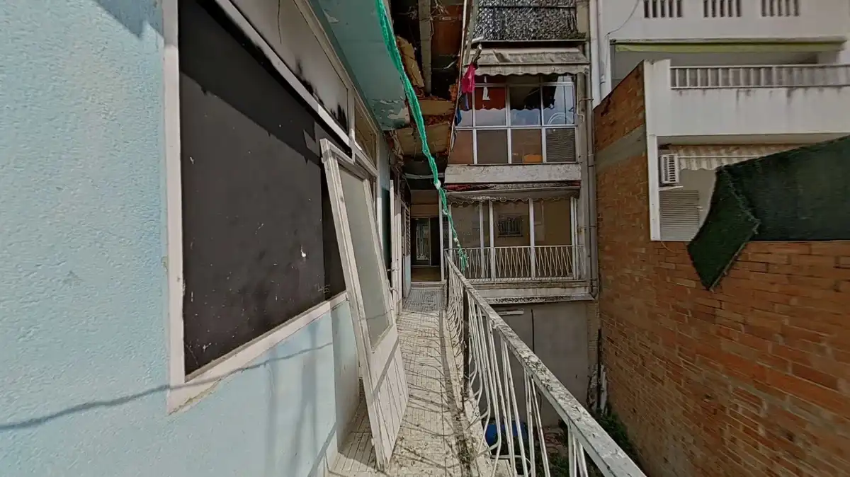 Vista exterior de Piso en venta en Mollet del Vallès con Balcón