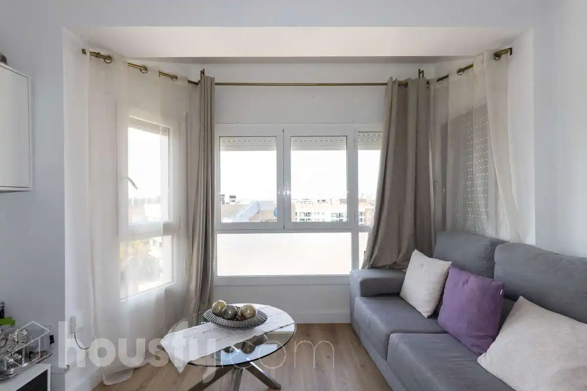 Sala de estar de Piso en venta en Tortosa con Parquet y Balcón