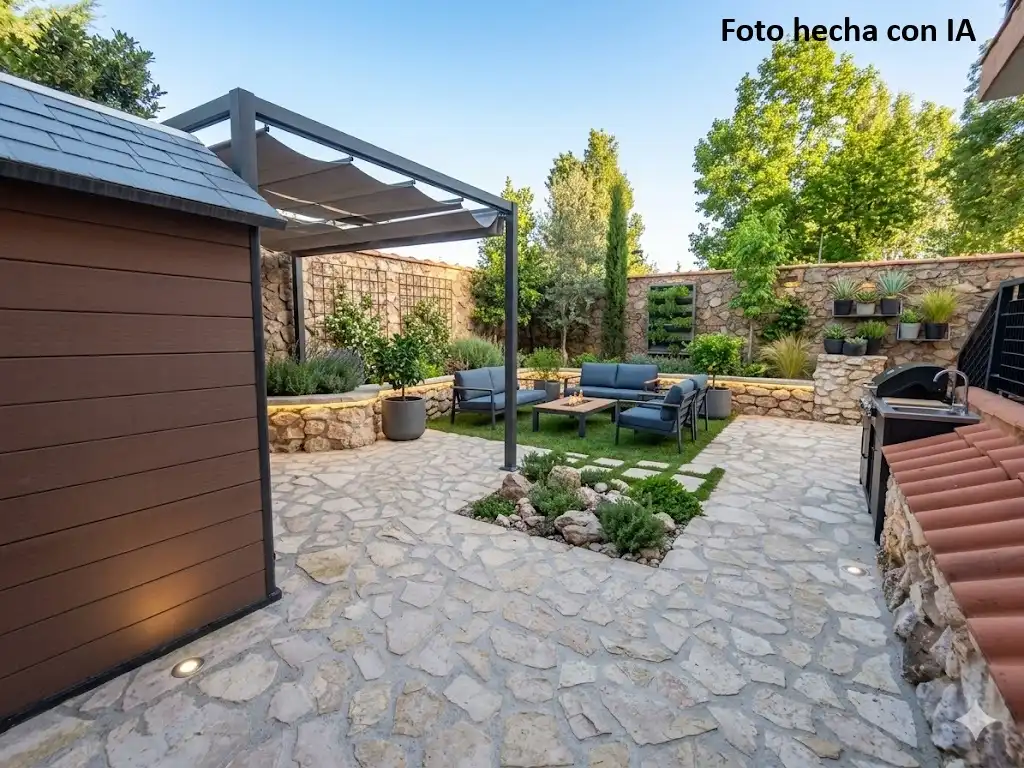 Xalet amb jardí en venda a Velilla de San Antonio, imagen 44