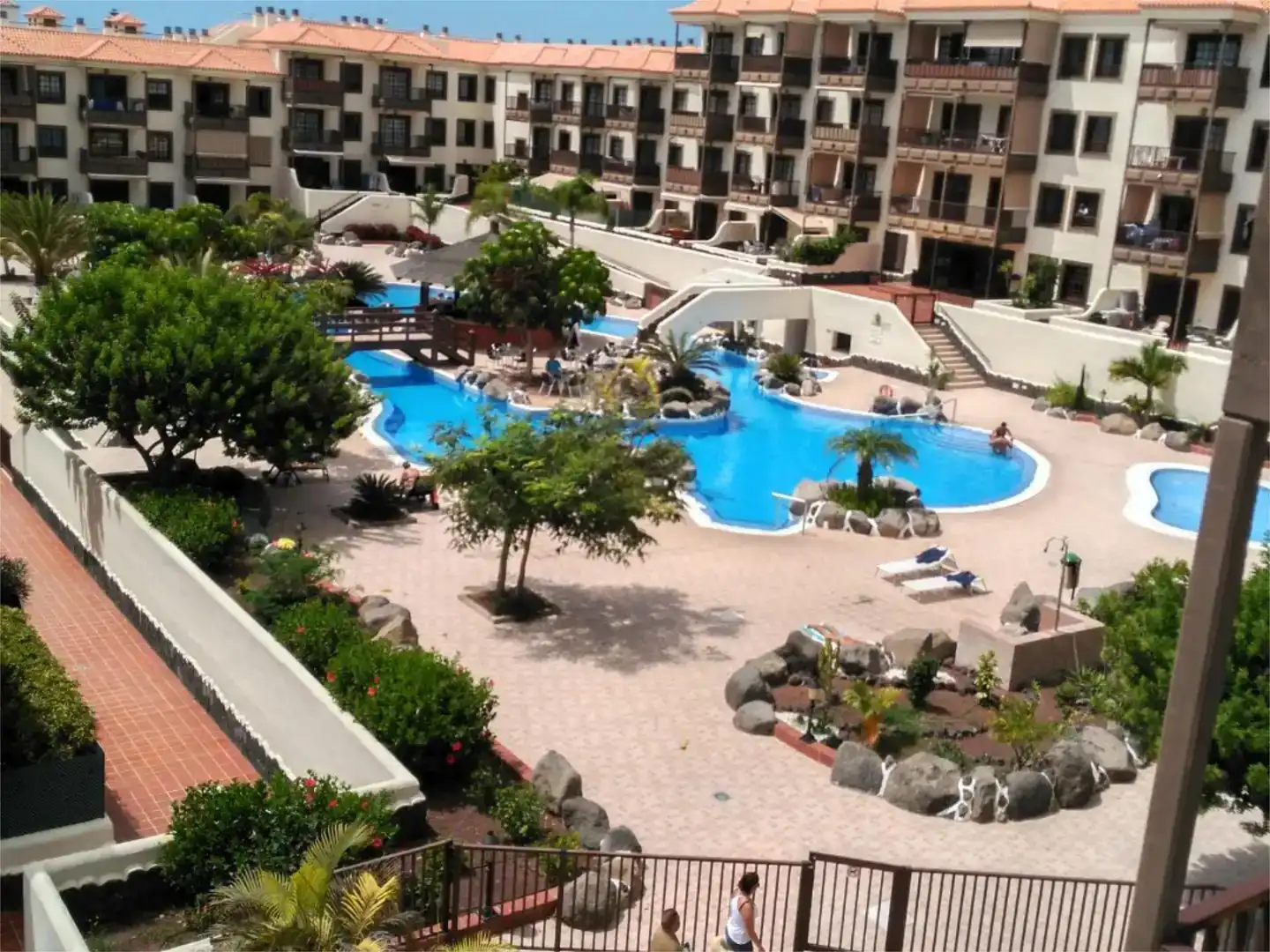 Piscina de Apartament de lloguer en Arona amb Jardí privat, Piscina i Moblat
