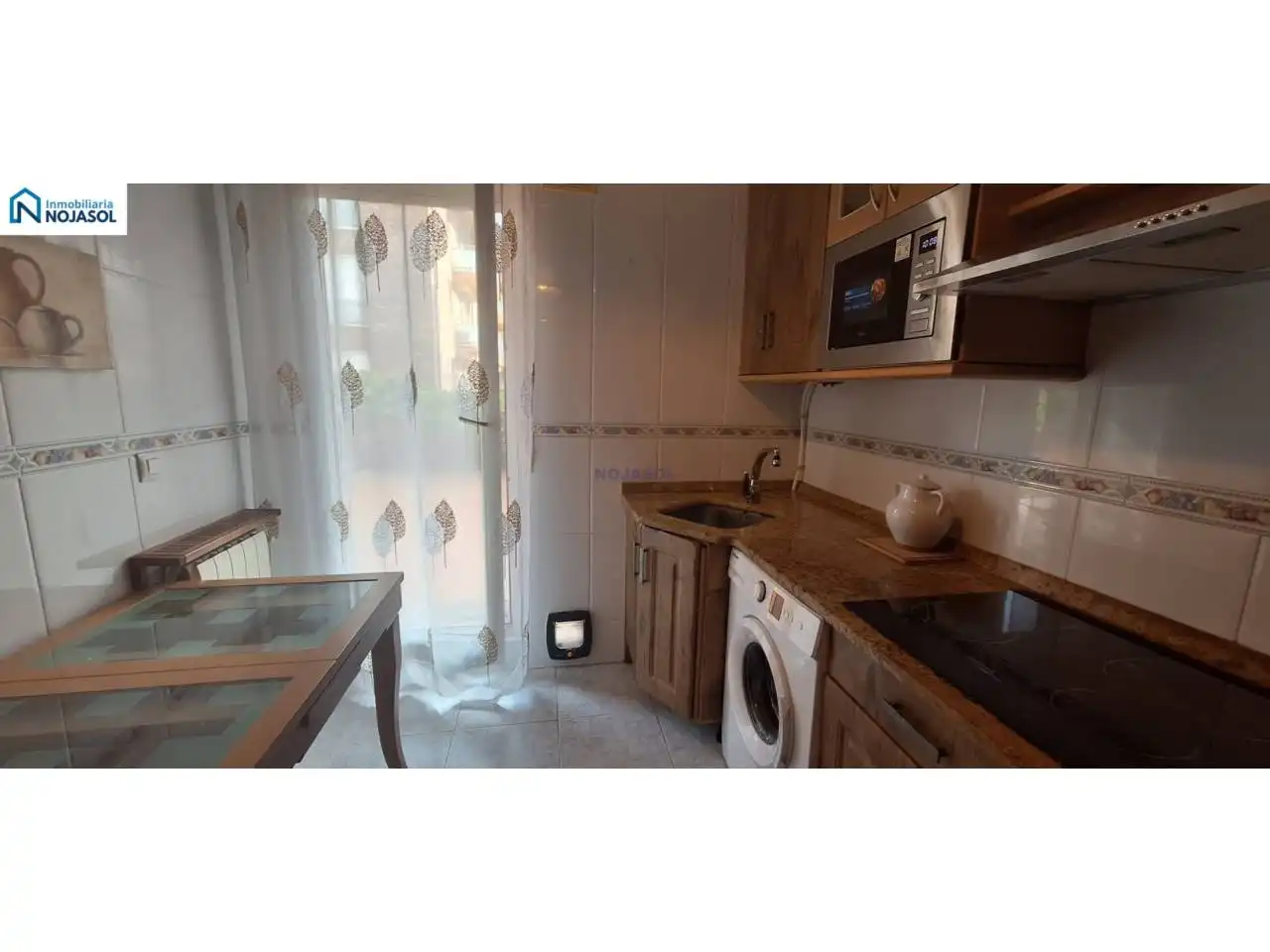 Cuina de Apartament de lloguer en Arnuero amb Calefacció, Terrassa i Moblat