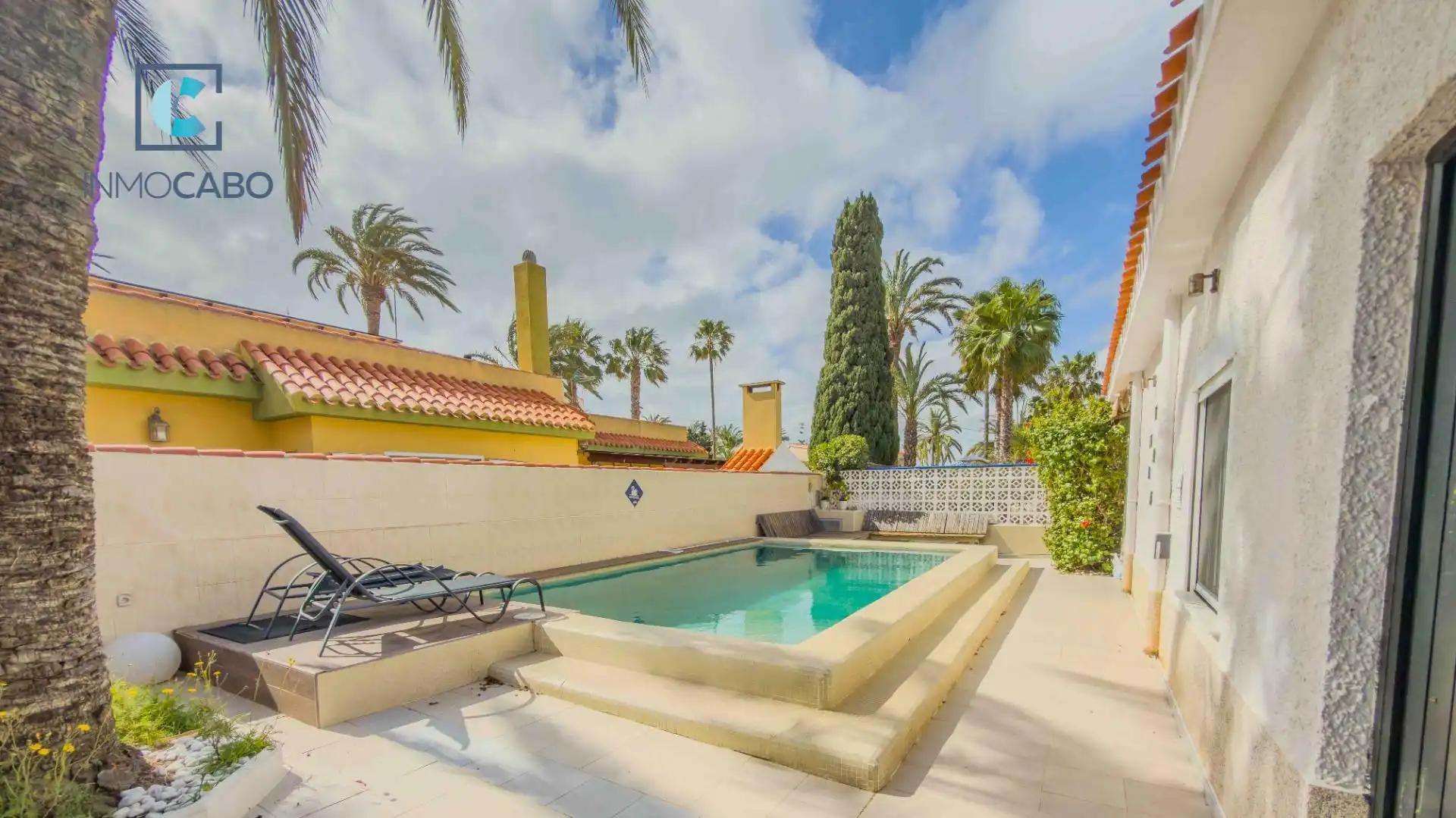 Jardín de Casa o chalet en venta en La Manga del Mar Menor con Aire acondicionado, Jardín privado y Piscina