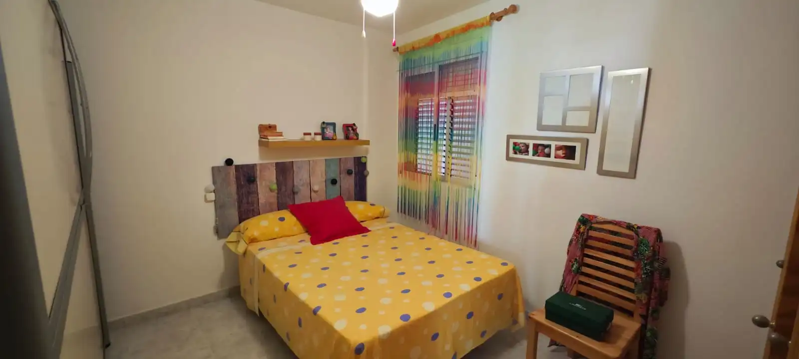 Bedroom of Apartments for rent in Dénia  with Air Conditioner, Heating and Terrace