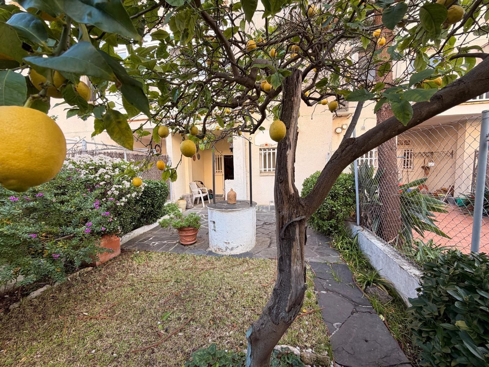 Garden of House or chalet for sale in Vilanova i la Geltrú  with Air Conditioner, Private garden and Parquet flooring