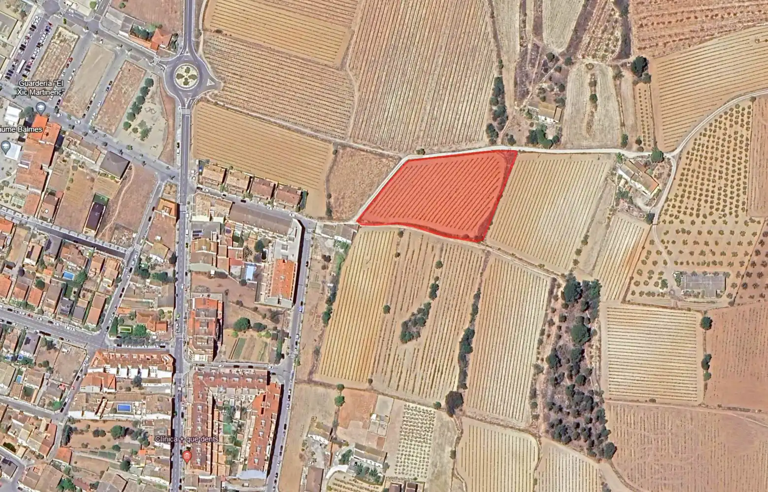 Terreny residencial en venda a Carrer de les Vinyes