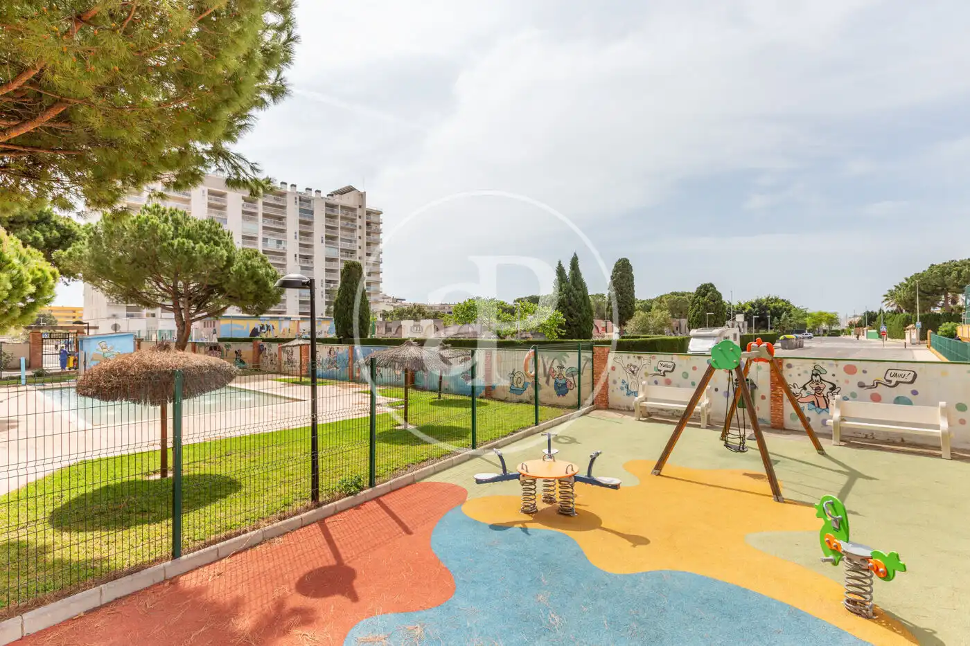 Parking of Flat for rent in Canet d'En Berenguer  with Air Conditioner, Heating and Private garden