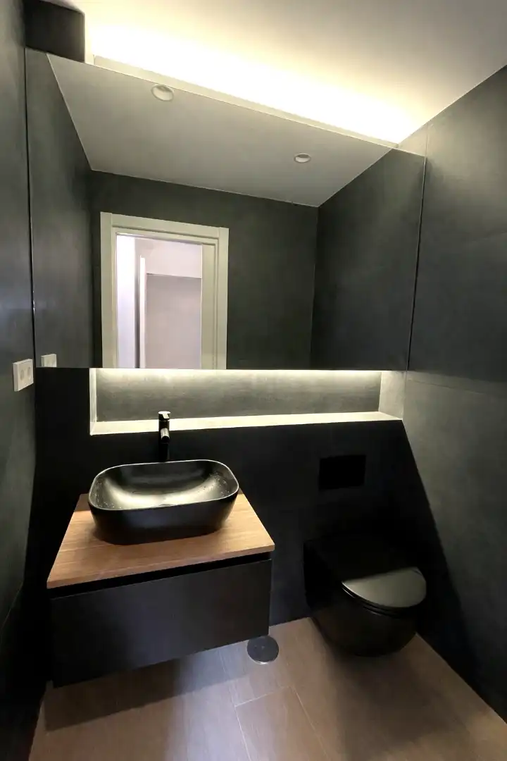 Baño de Casa o chalet en venta en Madrid con Aire acondicionado, Calefacción y Jardín privado