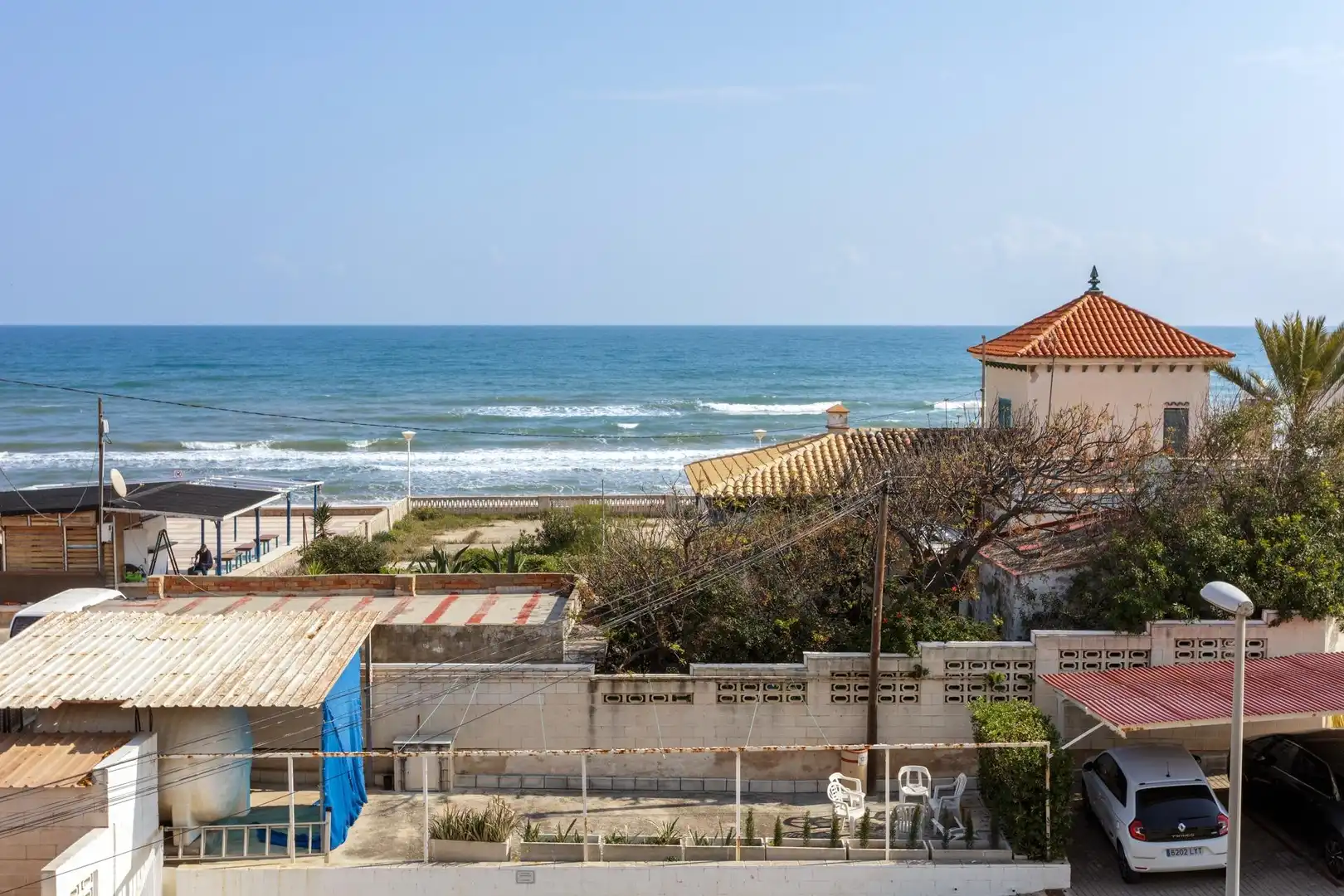 Vista exterior de Ático en venta en Piles con Aire acondicionado, Calefacción y Jardín privado