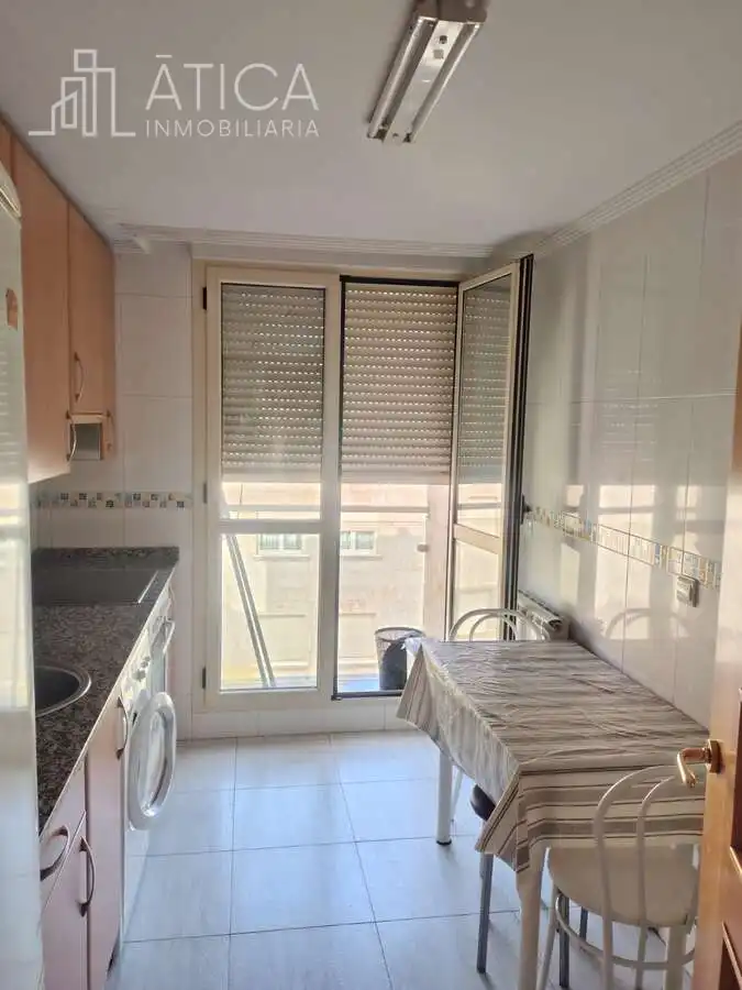 Kitchen of Flat for rent in Aldeatejada  with Heating and Furnished