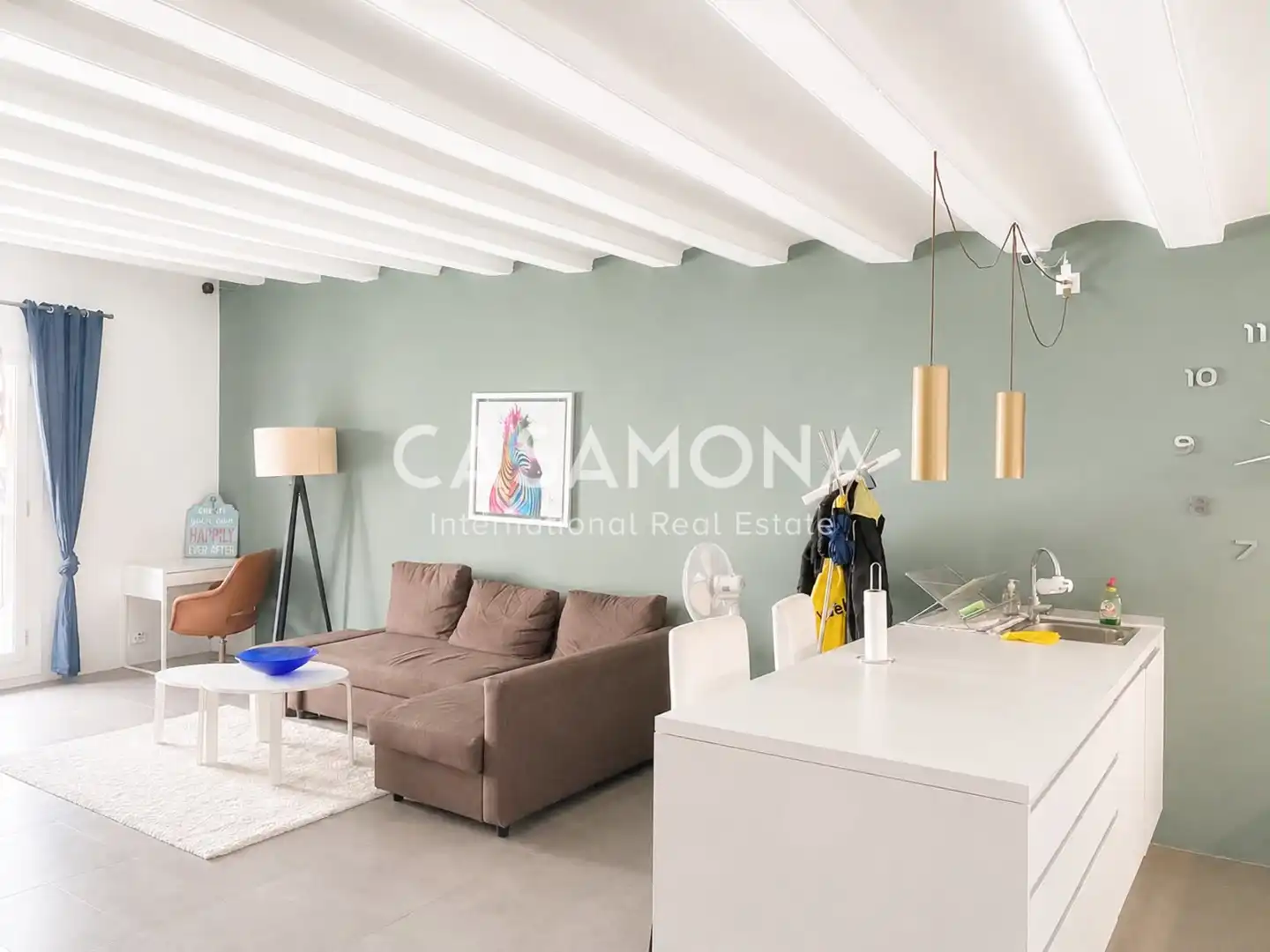 Sala d'estar de Apartament en venda en Gelsa