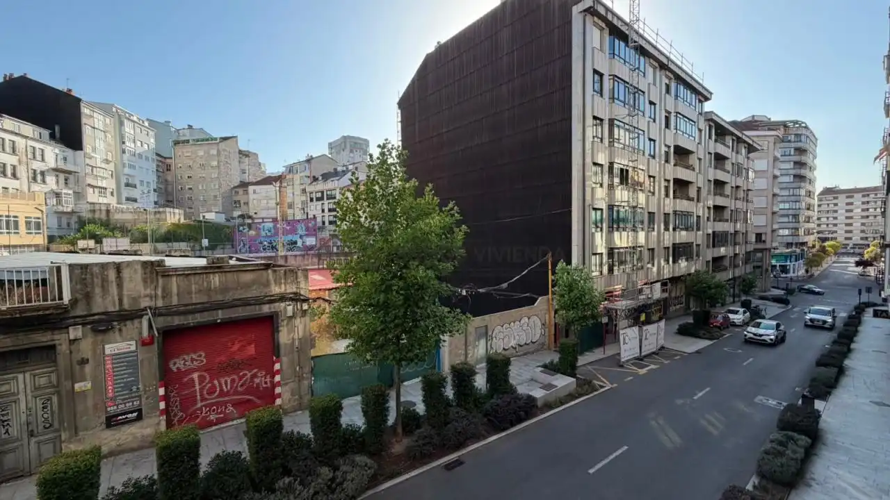 Exterior view of Flat for rent in Ourense Capital   with Heating and Furnished