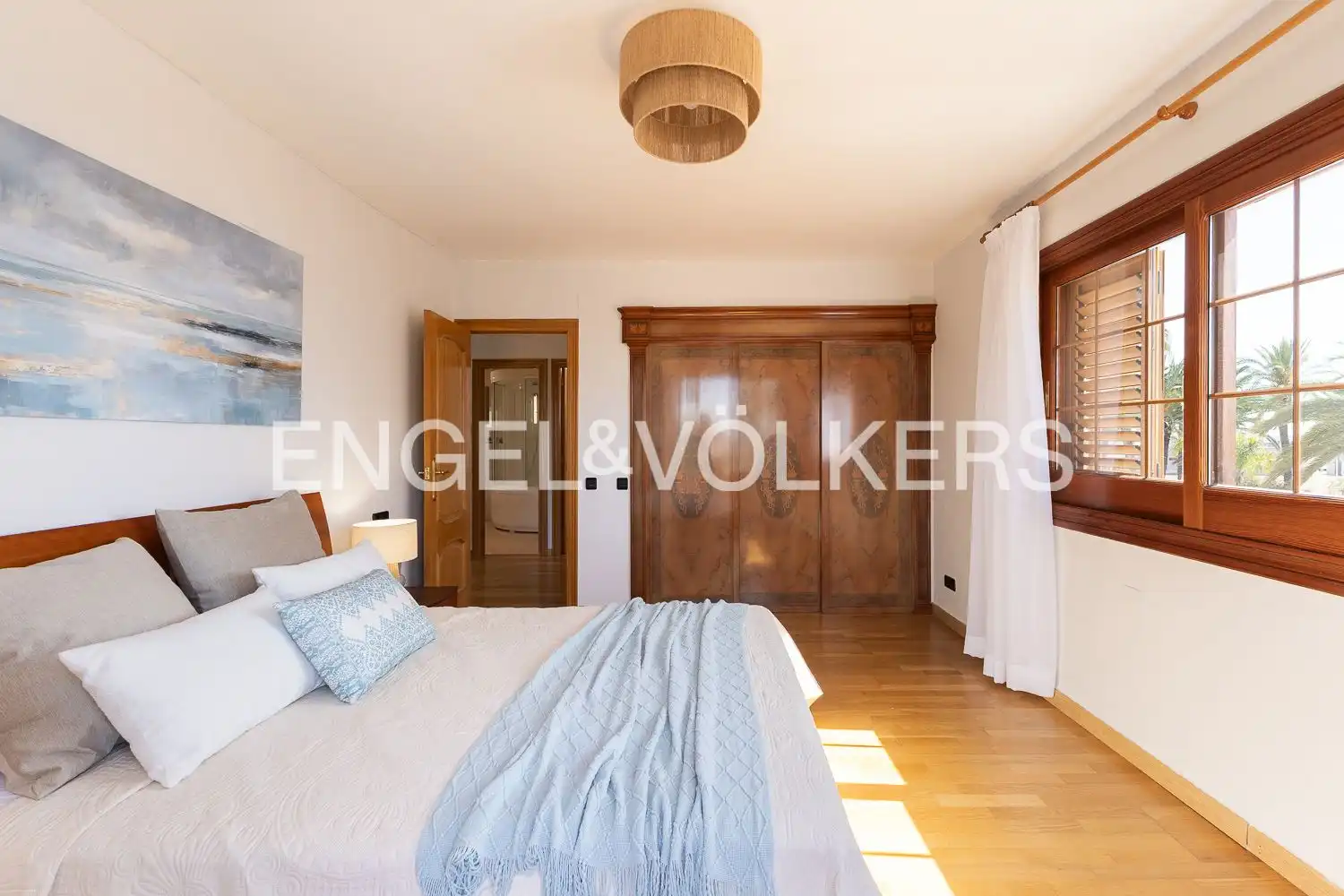 Habitación de Casa o chalet de alquiler en La Pobla de Farnals con Aire acondicionado, Calefacción y Jardín privado