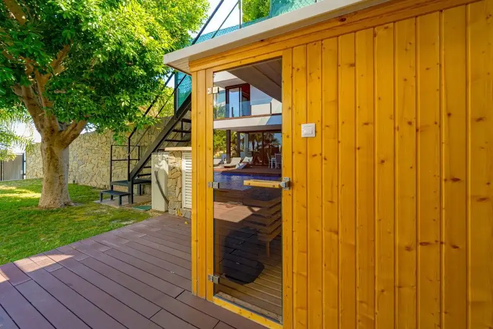 Terraza de Casa o chalet en venta en Altea con Aire acondicionado, Calefacción y Jardín privado
