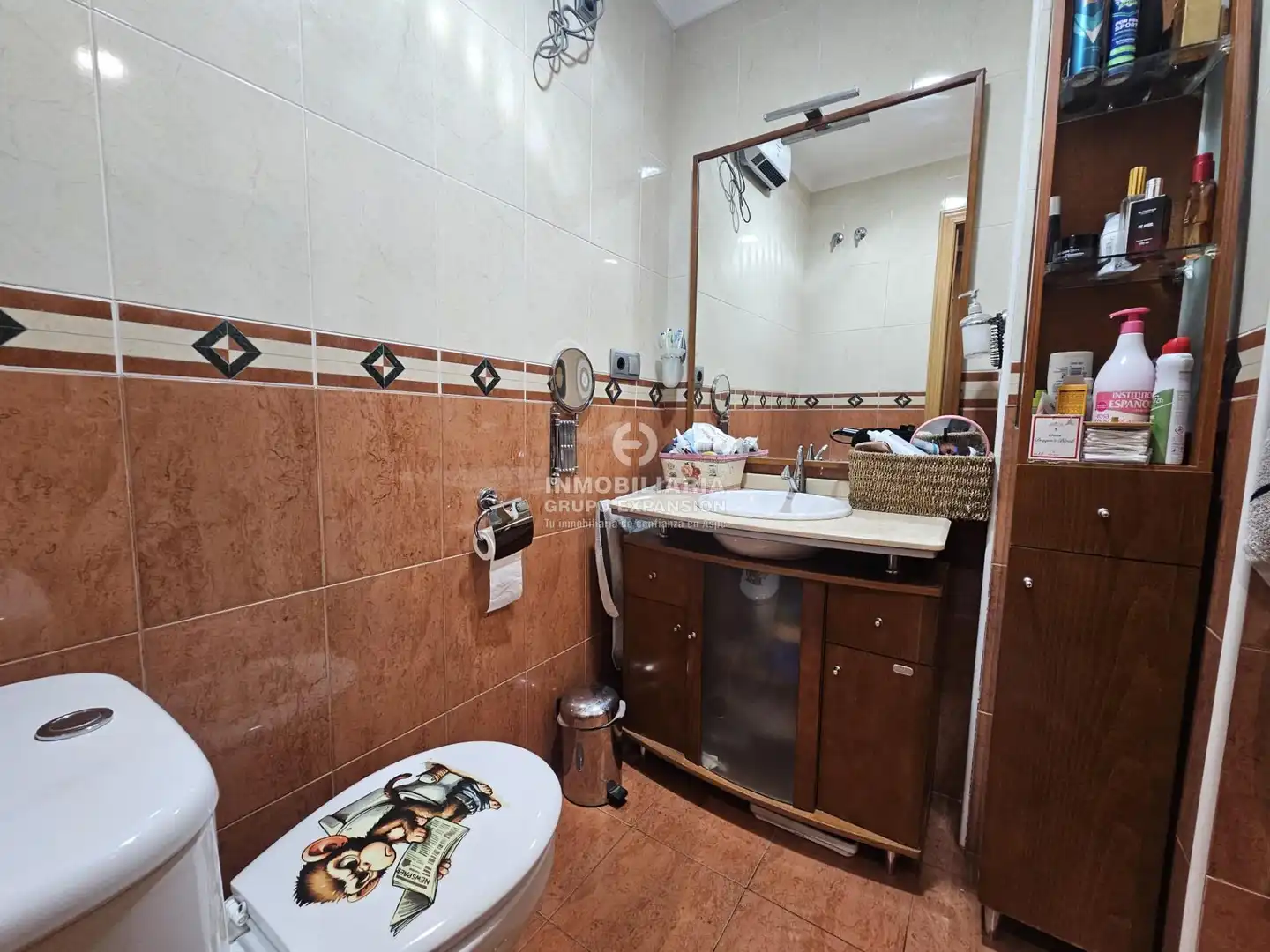 Badezimmer von Wohnung zum Verkauf in Aspe mit Abstellraum, Balkon und Gemeinschaftspool