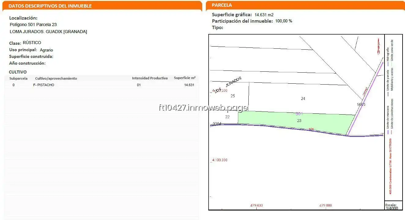 Rustikales Grundstück zum Verkauf in Guadix, imagen 11