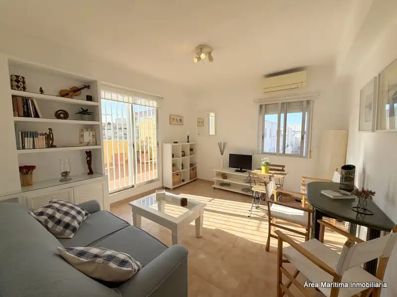 Wohnzimmer von Dachboden zur Miete in Valencia mit Klimaanlage, Heizung und Terrasse
