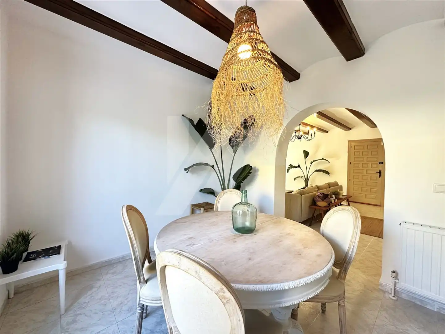 Comedor de Casa o chalet en venta en Moraira con Aire acondicionado, Calefacción y Jardín privado