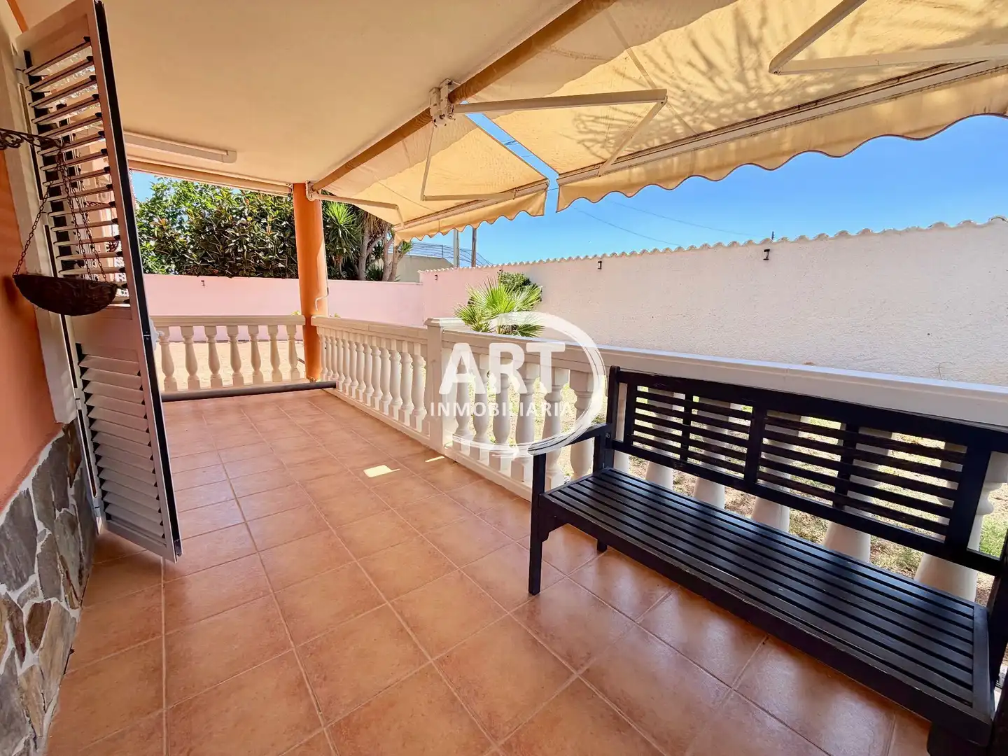 Terraza de Casa o chalet en venta en Bétera con Aire acondicionado, Calefacción y Jardín privado