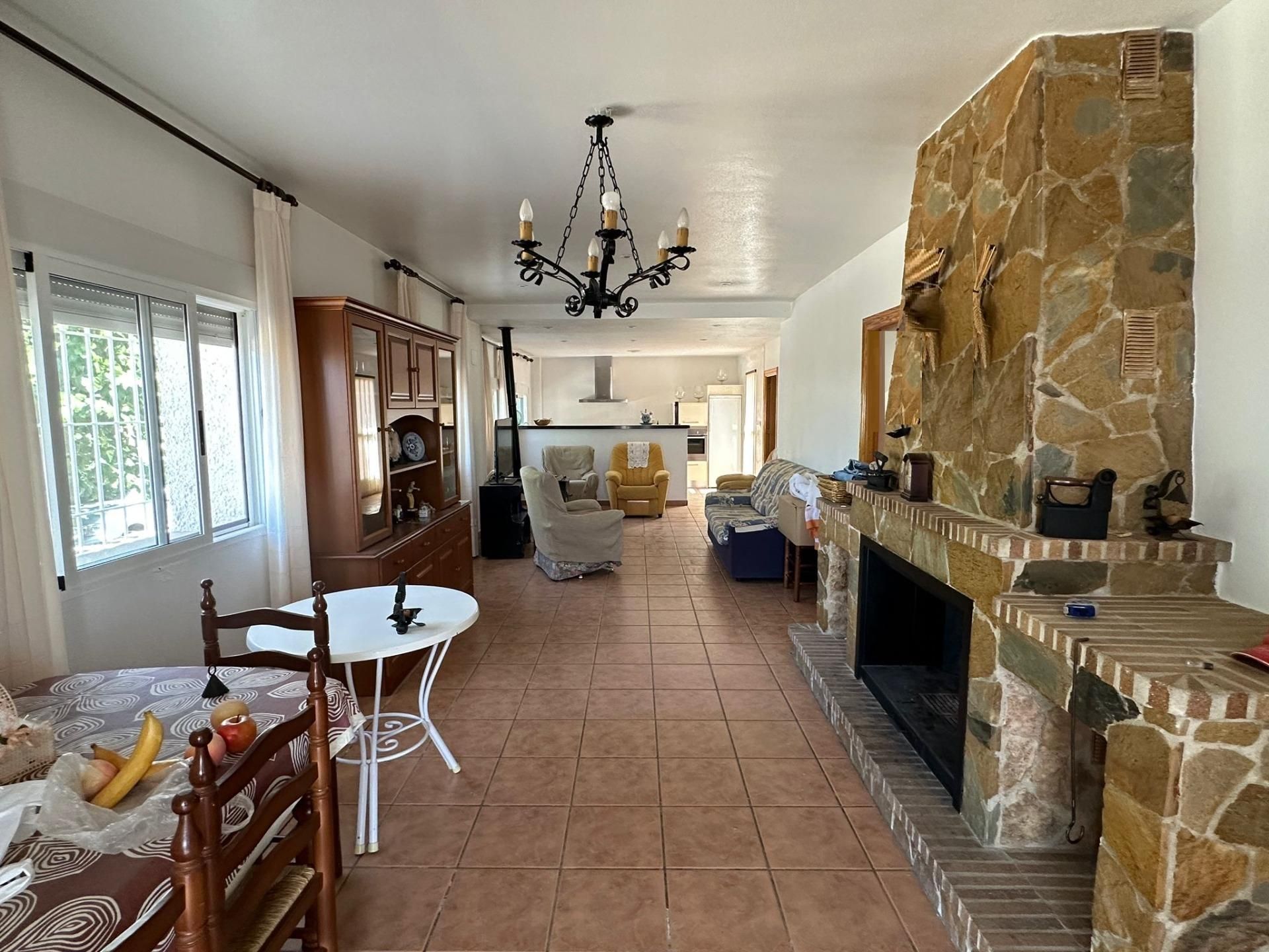 Sala d'estar de Casa o xalet en venda en Lorca amb Aire condicionat, Terrassa i Traster