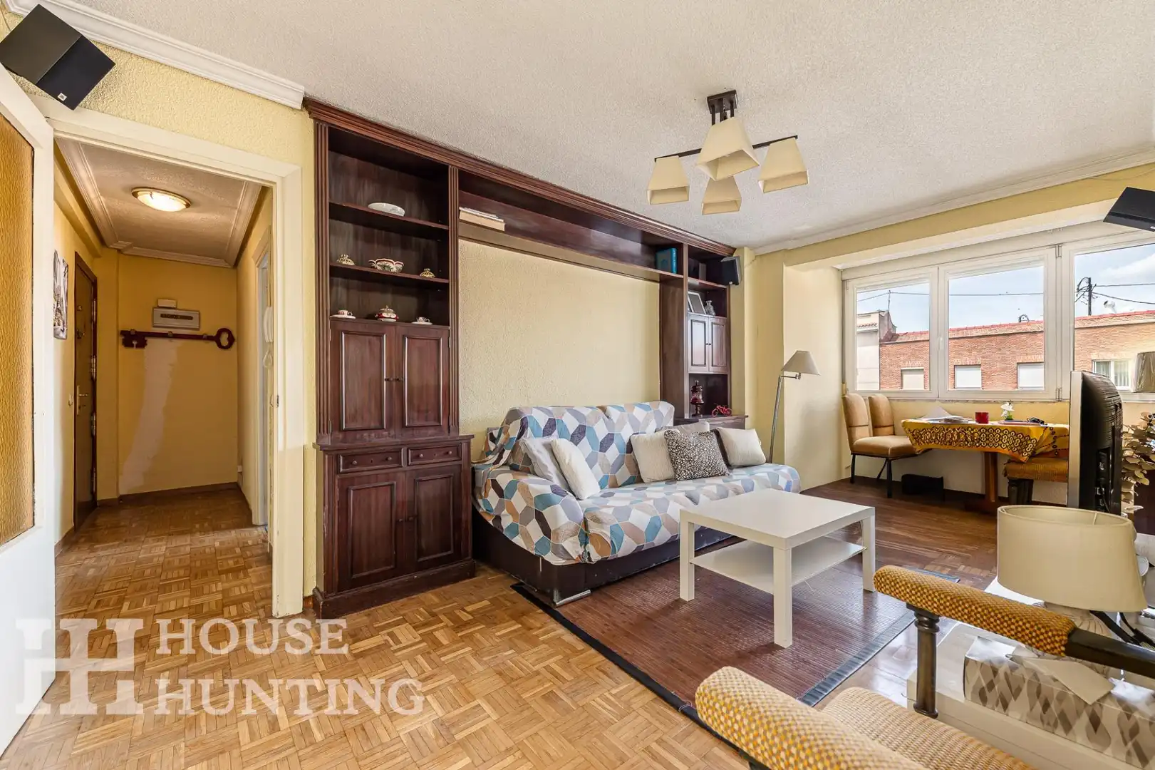Sala de estar de Piso en venta en Madrid con Aire acondicionado, Calefacción y Parquet
