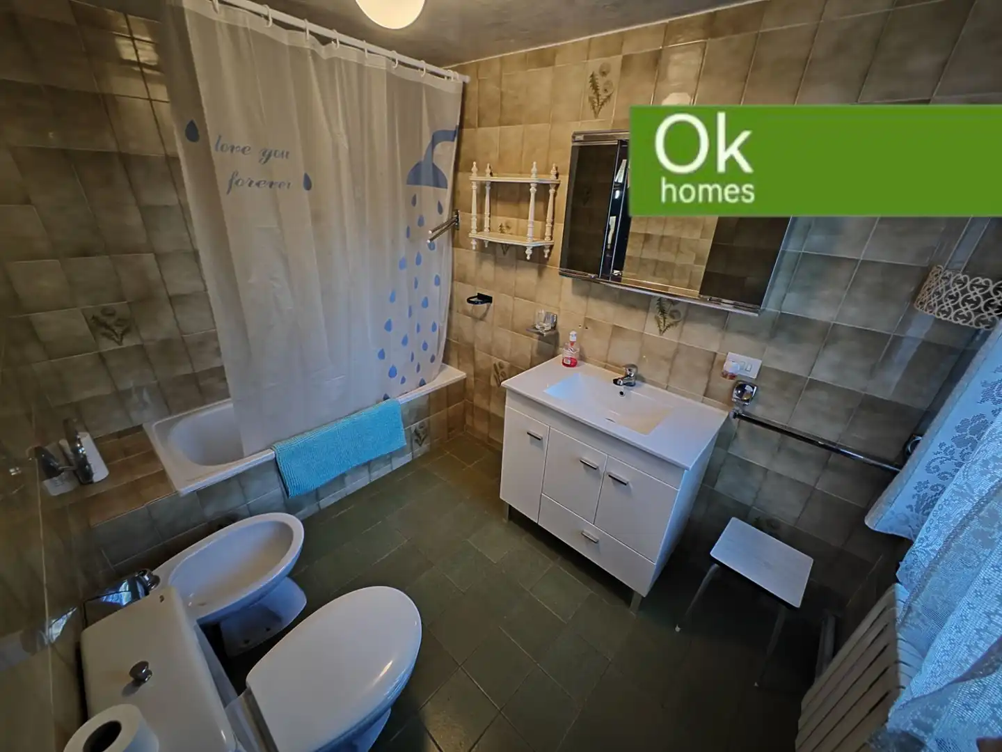 Baño de Casa adosada en venta en Vilasantar con Calefacción, Jardín privado y Parquet