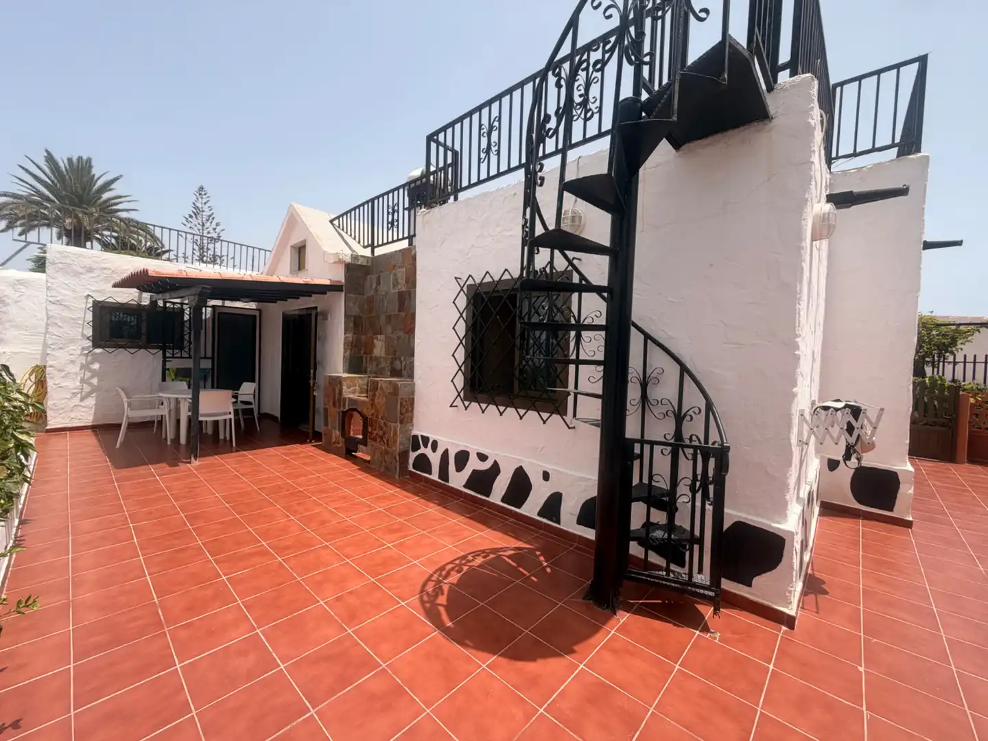 Terraza de Casa o chalet en venta en San Bartolomé de Tirajana con Jardín privado, Terraza y Trastero