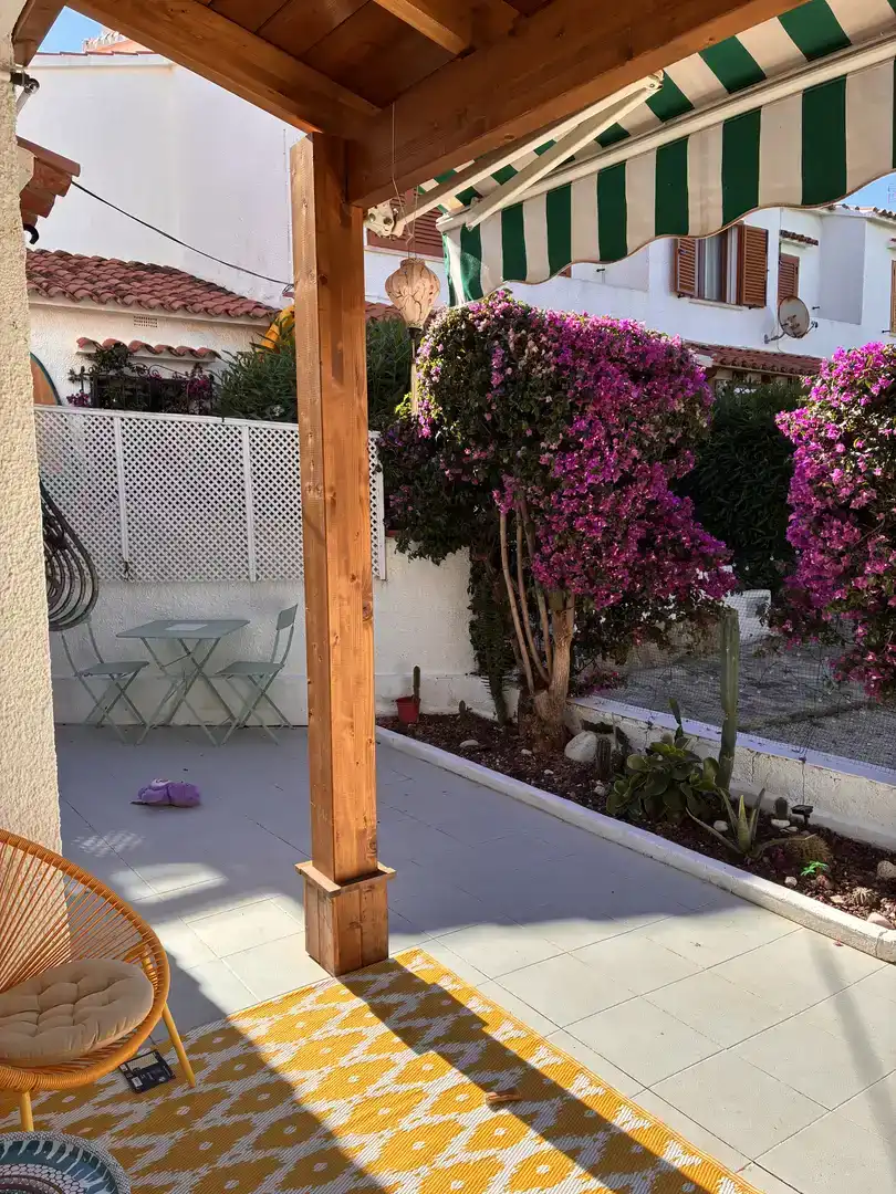 Terrace of Flat for rent in Els Poblets  with Air Conditioner, Private garden and Storage room
