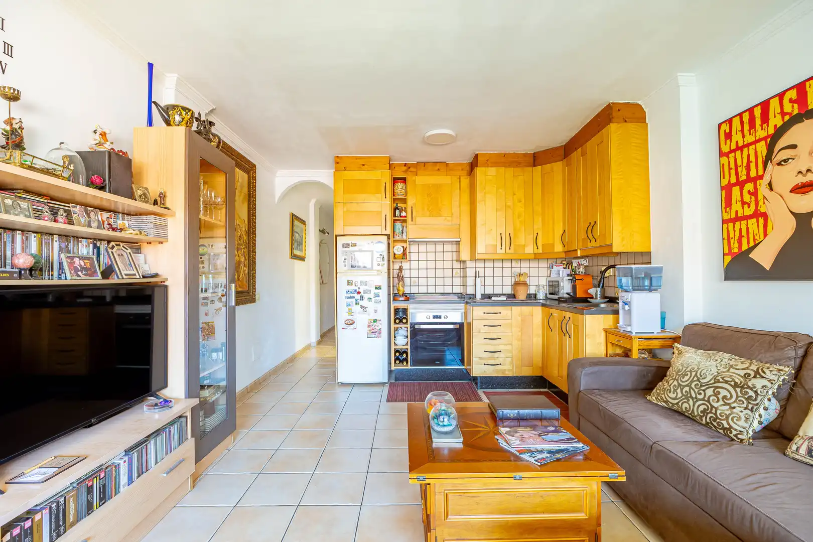 Cocina de Piso en venta en San Bartolomé de Tirajana con Terraza, Piscina y Amueblado