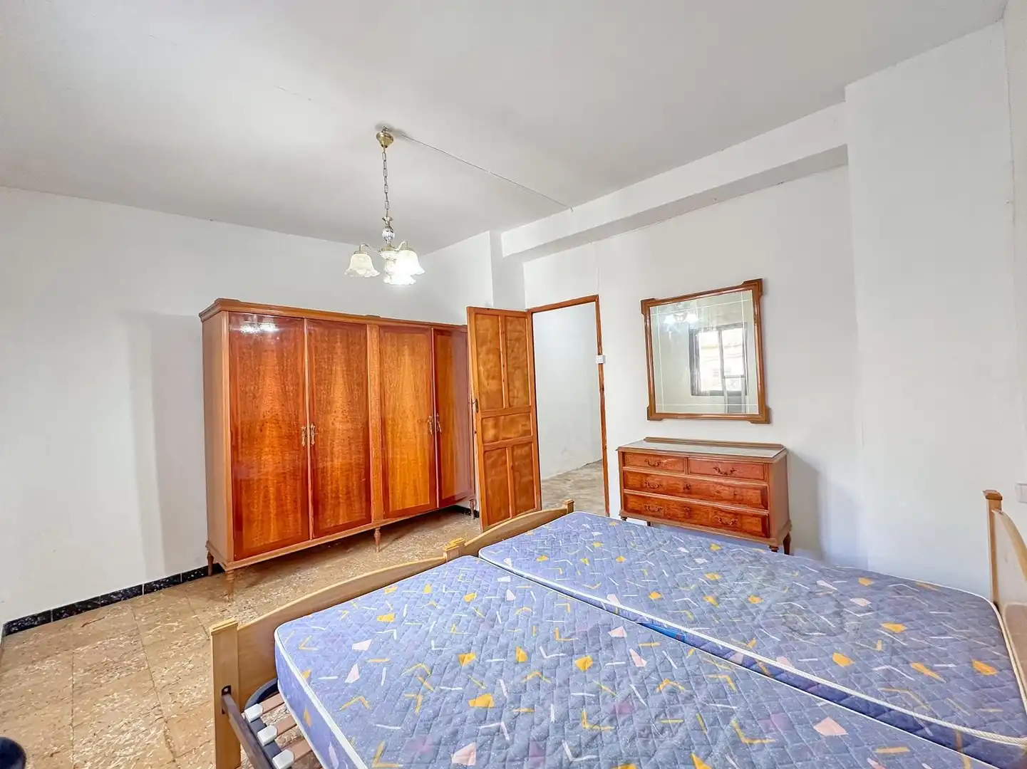 Habitación de Finca rústica en venta en La Vall de Laguar con Calefacción y Terraza