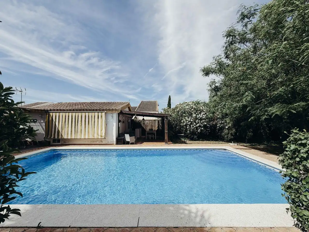 Piscina de Casa o chalet en venta en Arcos de la Frontera con Aire acondicionado, Jardín privado y Terraza