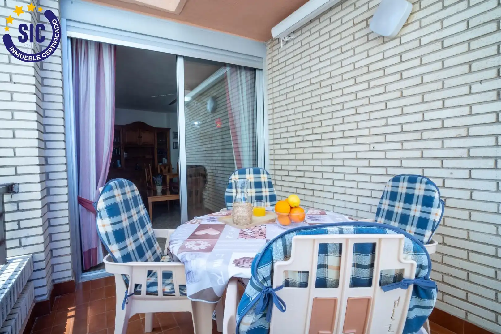 Terrassa de Apartament en venda en Oropesa del Mar / Orpesa amb Terrassa i Moblat