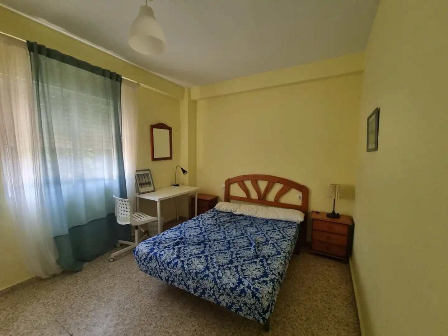 Schlafzimmer von Wohnung zur Miete in Jerez de la Frontera mit Klimaanlage, Terrasse und Möbliert