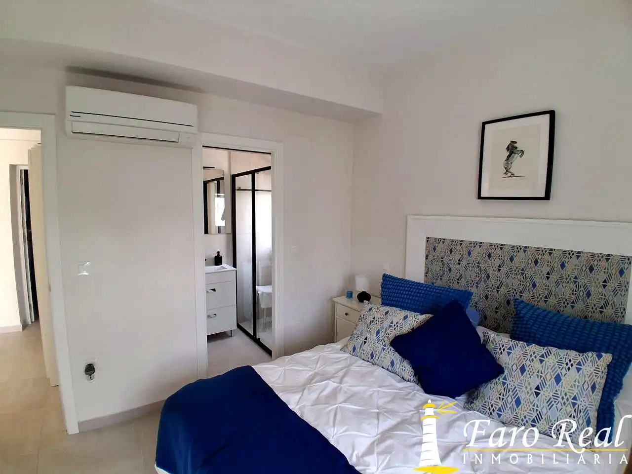 Habitación de Apartamento de alquiler en Sanlúcar de Barrameda con Aire acondicionado y Amueblado