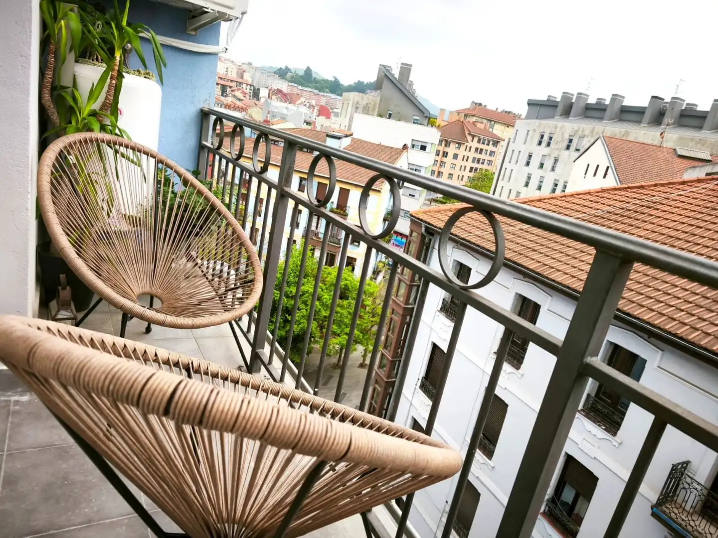 Terrasse von Wohnung zum Verkauf in Bilbao  mit Klimaanlage, Heizung und Terrasse